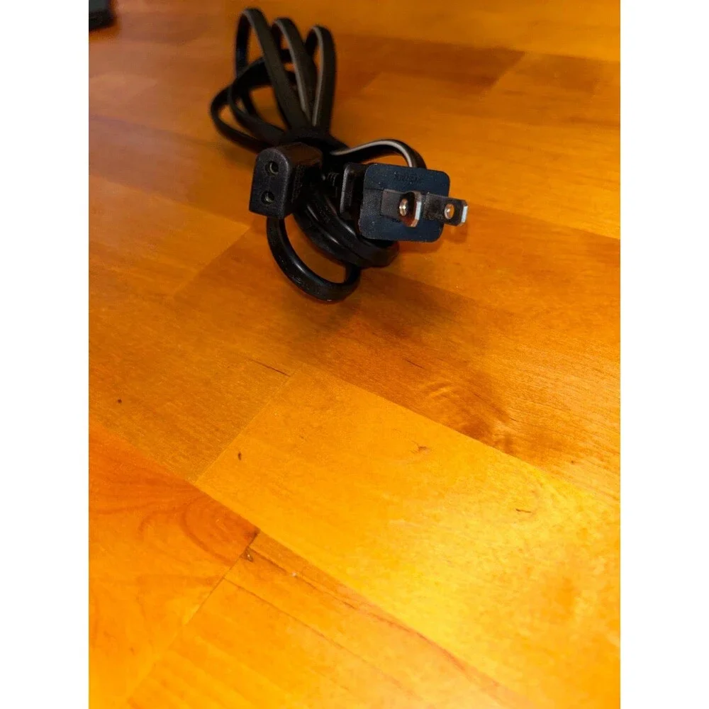 6 foot AC 2 prong power cord female end